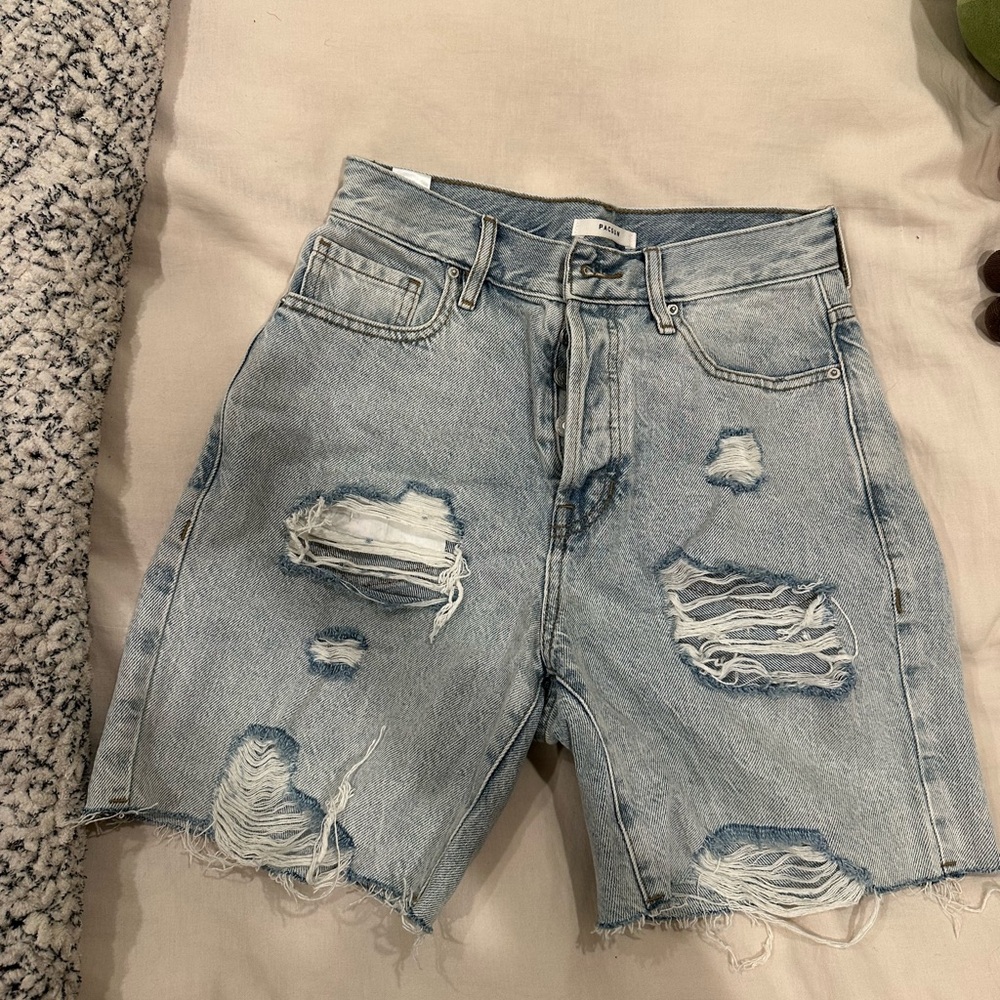 Pacsun Distressed Denim Shorts